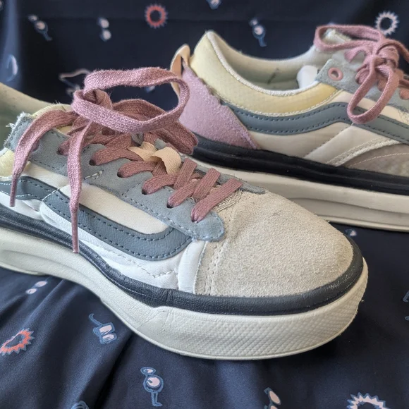 Vans Old Skool Overt Plus ComfyCush 'Pastel Multi-Color' - Picture 7 of 9